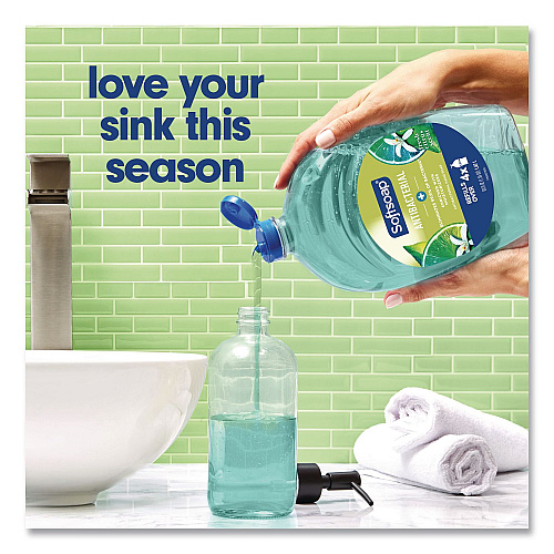 Softsoap Antibacterial Liquid Hand Soap Refill, Fresh Scent, 50 oz, Green, 3/Carton (61048193)