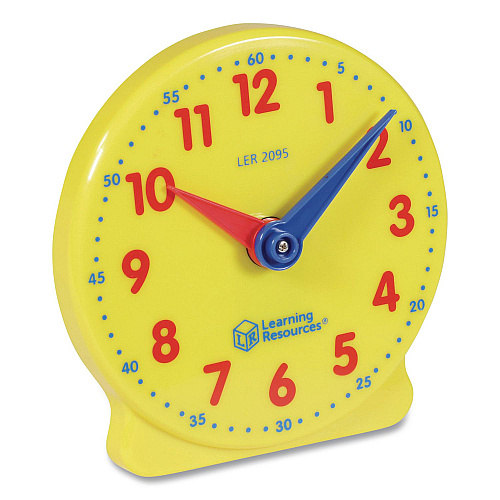 Learning Resources Time Activity Set, 1 to 12 Players, Grades K to 1, 41 Pieces (LER3220)