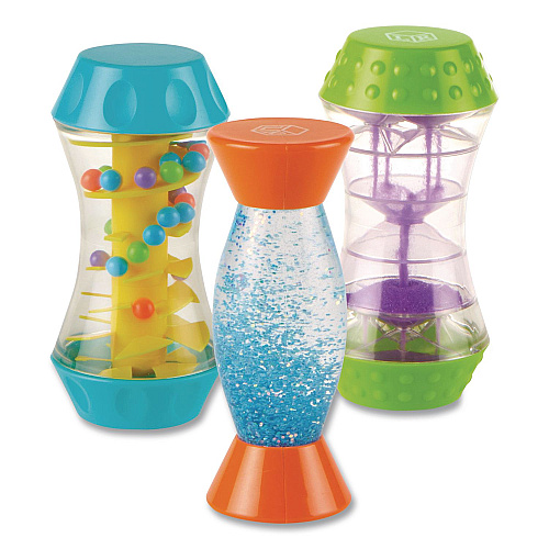 Learning Resources Sensory Trio Fidget Tubes, Ages 3 and Up, Assorted Colors, 3 Pieces (LER5566)
