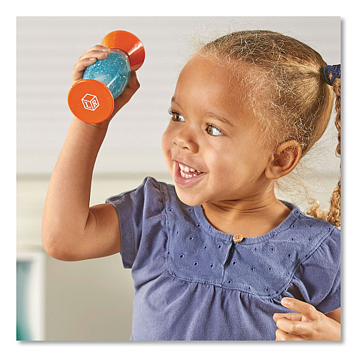 Learning Resources Sensory Trio Fidget Tubes, Ages 3 and Up, Assorted Colors, 3 Pieces (LER5566)
