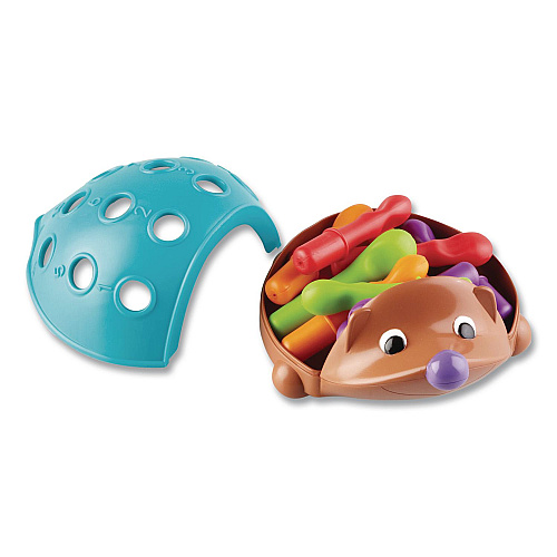 Learning Resources Spike the Fine Motor Hedgehog, Pre-K, 14 Pieces (LER8904)