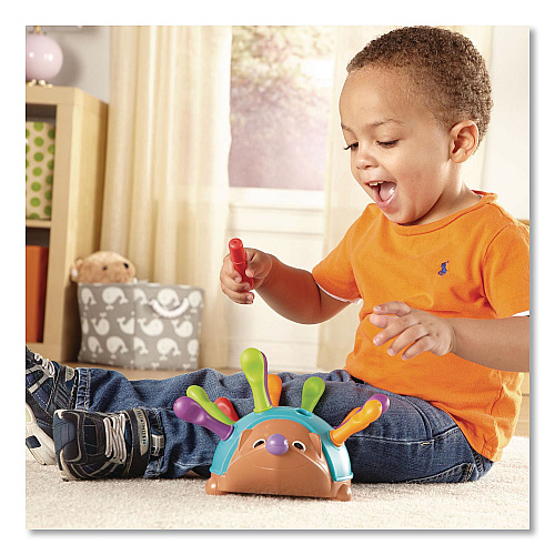 Learning Resources Spike the Fine Motor Hedgehog, Pre-K, 14 Pieces (LER8904)