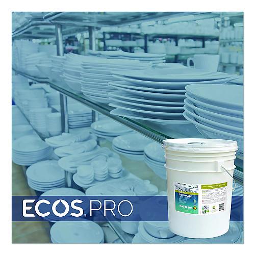 ECOS PRO Dishmate Manual Dish Liquid, Free and Clear, 5 gal Pail (PL972105)
