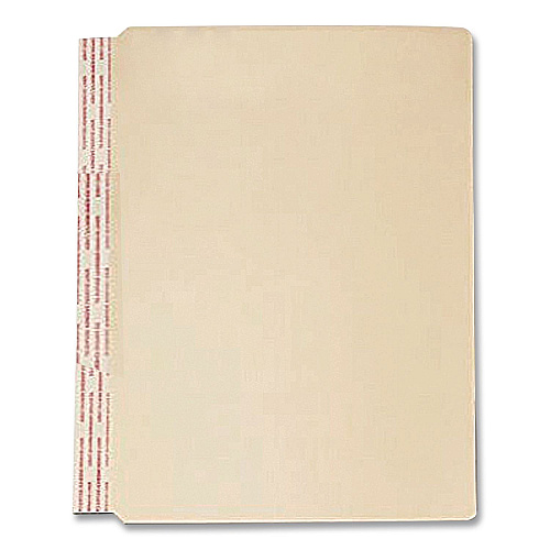 Medical Arts Press Standard Side-Flap Classification Folder Dividers, Letter Size, Manila, 100/Box (31400)