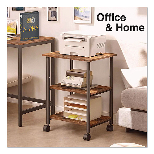 ALPHA Office Paper, 92 Bright, 20 lb Bond, 8.5 x 11, White, 500 Sheets/Ream, 10 Reams/Carton, 40 CT/Pallet, 21 Pallets/Truckload (ALPHA811WT2)