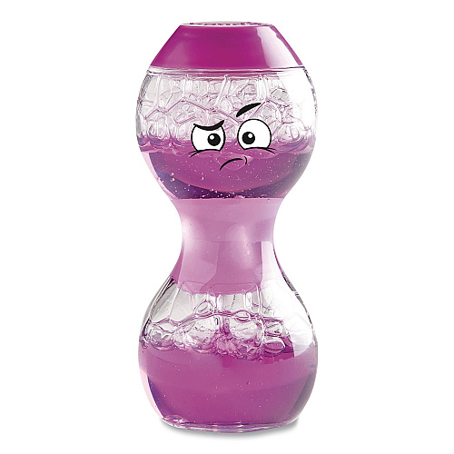hand2mind Express Your Feelings Sensory Bottles, Ages 18 Months and Up, Assorted Colors, 4 Pieces (96242)