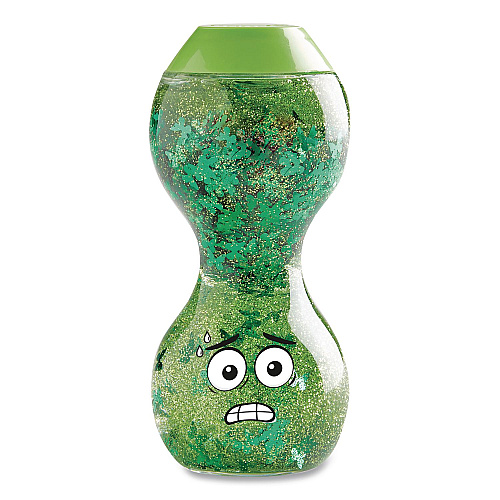 hand2mind Express Your Feelings Sensory Bottles, Ages 18 Months and Up, Assorted Colors, 4 Pieces (96242)