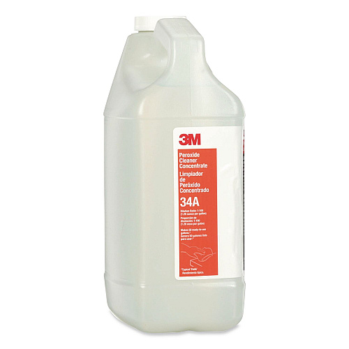 3M Peroxide Cleaner Concentrate, 0.5 gal, 4/Carton (34A)