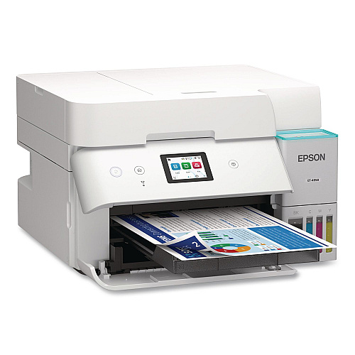 Epson EcoTank ET-4958 Wireless AIO Color Supertank Printer, Copy/Fax/Print/Scan (C11CL40203)