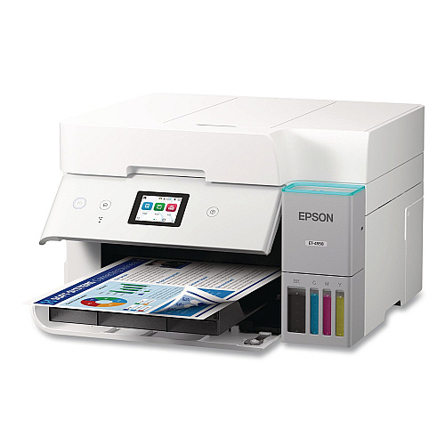 Epson EcoTank ET-4958 Wireless AIO Color Supertank Printer, Copy/Fax/Print/Scan (C11CL40203)