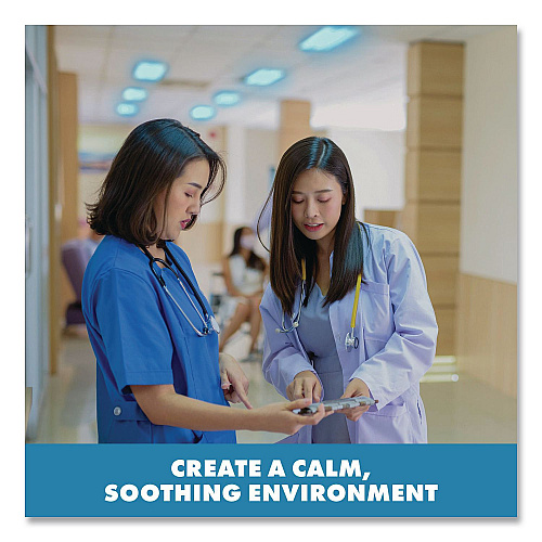 Educational Insights Fluorescent Light Filter Covers, Rectangular, 2 ft x 4 ft, Tranquil Blue, 4 Covers (1230)