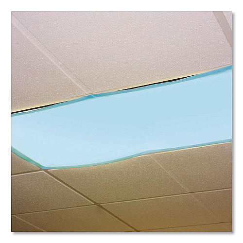 Educational Insights Fluorescent Light Filter Covers, Rectangular, 2 ft x 4 ft, Tranquil Blue, 4 Covers (1230)