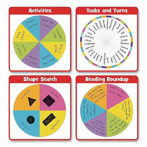 Educational Insights Jumbo Magnetic Spin Wheel, 16" Diameter, Ages 3 and Up (1769)