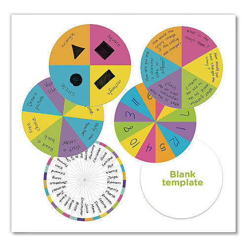 Educational Insights Jumbo Magnetic Spin Wheel, 16" Diameter, Ages 3 and Up (1769)