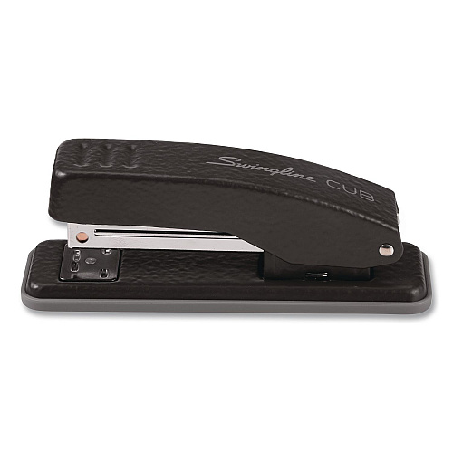 Swingline Cub Compact Metal Stapler, 20 Sheet Capacity, Matte Black (1068)