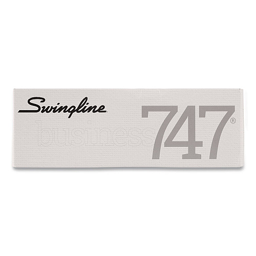 Swingline 747 Business Full Strip Desk Stapler, 30 Sheet Capacity, Arctic White (74738)