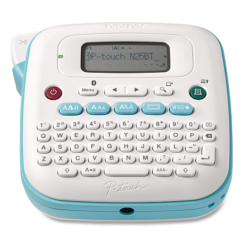 Brother P-Touch PT-N25BT Personal Connected Label Maker, 2 Lines, 6 x 6 x 2.9