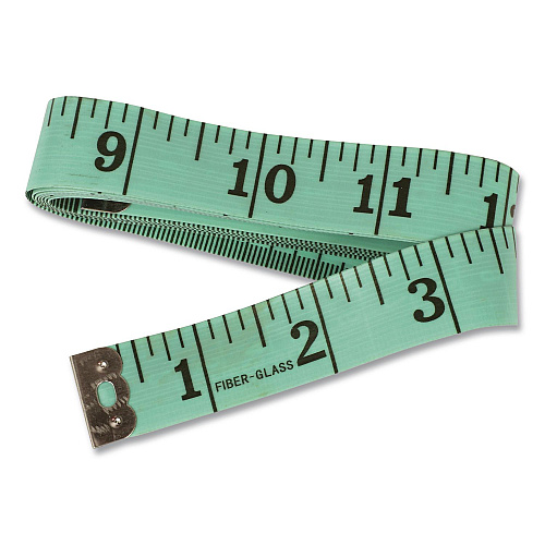 Learning Resources Standard/Metric Tape Measure, 60" Long, Assorted Colors, Plastic, 10 Tape Measures (LER0363)