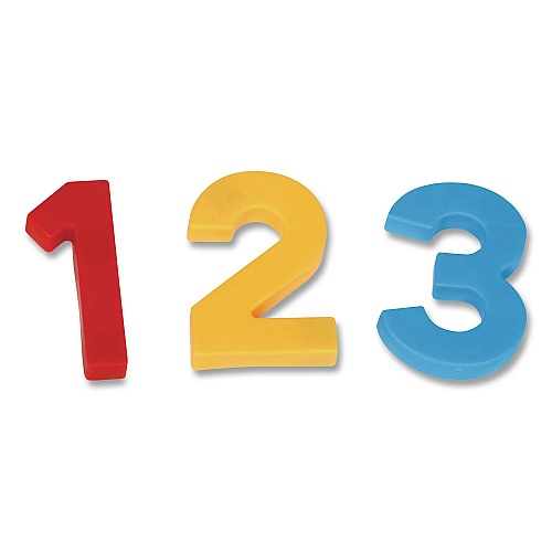 Learning Resources Jumbo Magnetic Numbers and Operations, Assorted Colors, 36 Pieces (LER0452)
