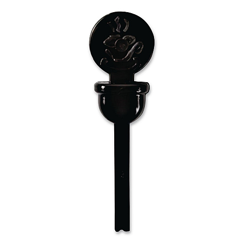 AmerCareRoyal Beverage Plugs, 2", Black, 2,000/Carton (CPLUGBK)