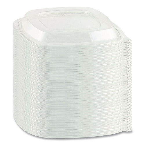 Anchor Packaging Crystal Classics Lid, 8.13 x 8.13, Clear, Plastic, 150/Carton (4308100)
