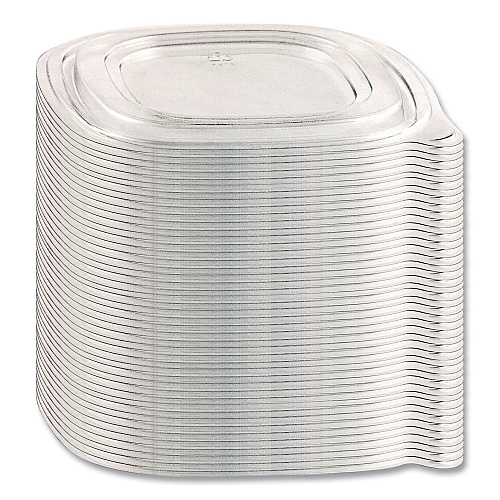 Anchor Packaging Crystal Classics Lids, 8.13 x 8.13 x 0.34, Clear, Plastic, 150/Carton (4308115)