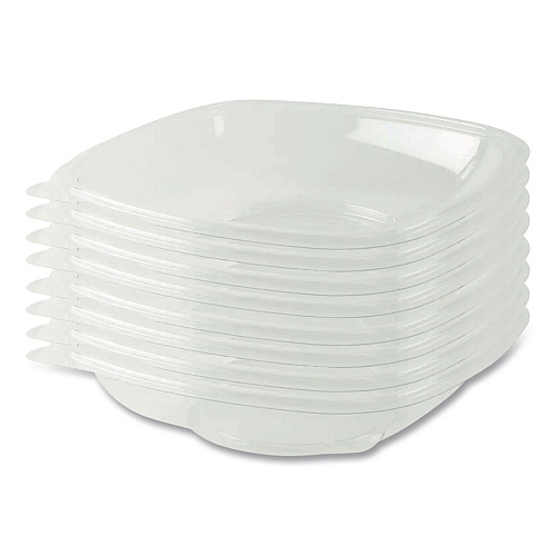 Anchor Packaging Crystal Classics Bowl, 32 oz, 8.13 x 8.13 x 1.75, Clear, Plastic, 150/Carton (4548110)