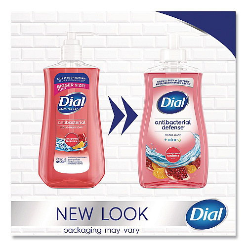 Dial Antibacterial Liquid Hand Soap, Pomegranate Tangerine, 11 oz (17000209432)
