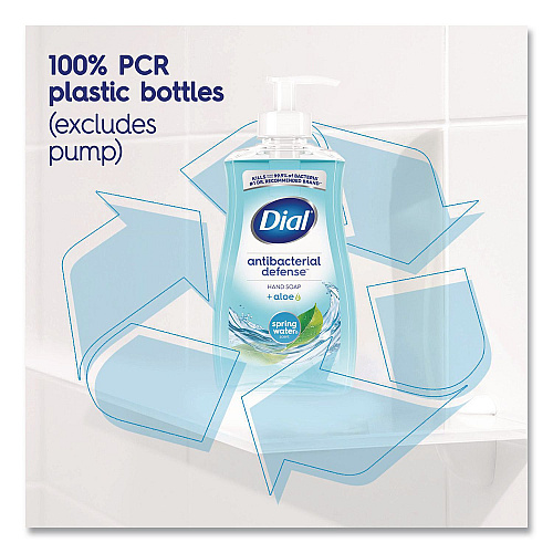 Dial Antibacterial Liquid Hand Soap, Spring Water, 11 oz (17000209524)