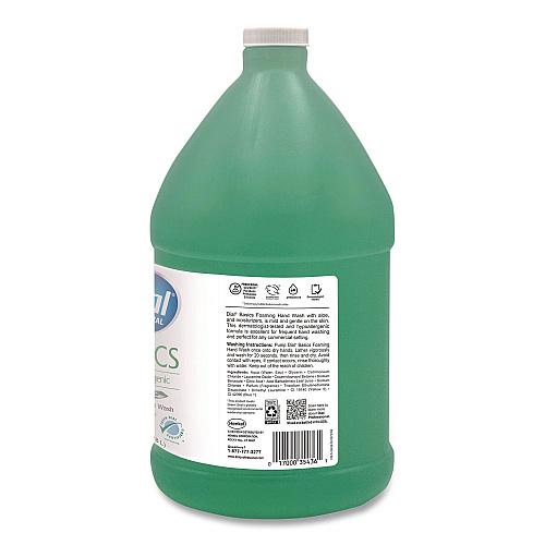 Dial Basics Hypoallergenic Foaming Hand Soap Refill, Unscented, 1 gal Refill Bottle (1700035438)