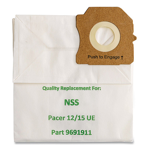 Green Klean GK-P12/15UE Replacement Bag, 10 Bags/Pack, 10 Packs/Carton (GKP1215UE)