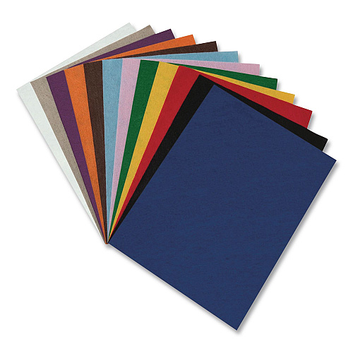 Creativity Street Felt Sheets, Rectangular, 9 x12, Assorted Colors, 12/Pack (PAC390701R)