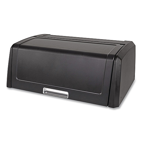 Rubbermaid Commercial Locking Security Hood for Housekeeping Carts, Plastic, Black (2202528)