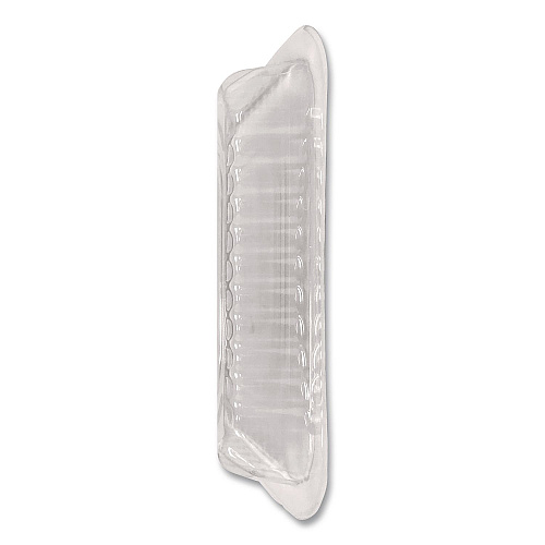 HFA Plastic Dome Lids, Fits Oblong Pans 2061/2062, 8.25 x 5.88, Clear, 500/Carton (2062DL)