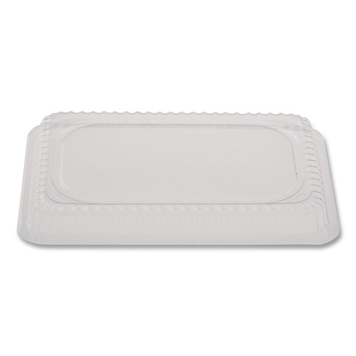 HFA Plastic Dome Lids, Fits Oblong Pans 2061/2062, 8.25 x 5.88, Clear, 500/Carton (2062DL)