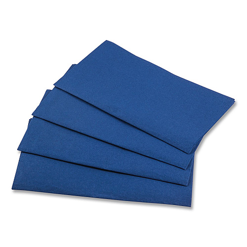 Hoffmaster Dinner Napkins, 2-Ply, 15 x 17, Navy Blue, 1,000/Carton (180522)