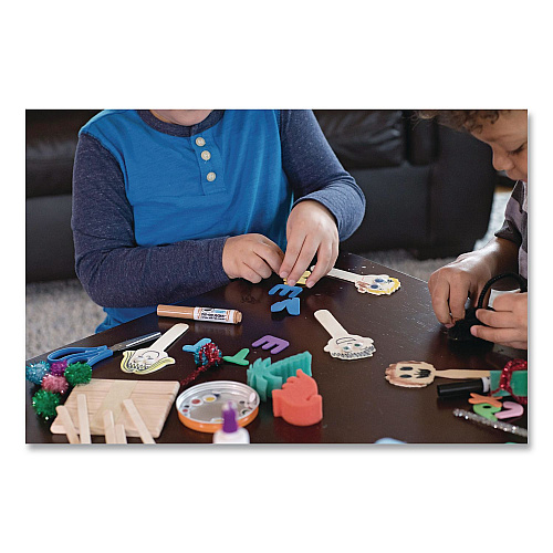Creativity Street Wiggle Eyes Assortment, 0.27", 0.39", 0.47", 0.59", Black, 100/Pack (PAC344602R)
