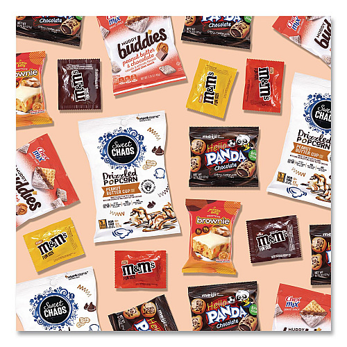 Snack Box Pros Peanut Butter and Chocolate Dessert Box, Peanut Butter Chocolate, 24 Assorted Snacks/Box (70000193)
