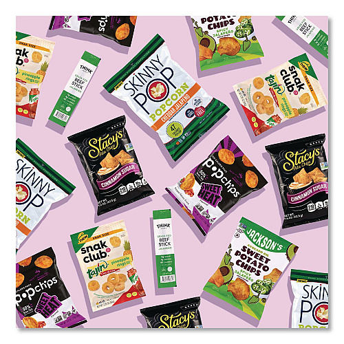 Snack Box Pros Sweet and Spicy Snack Box, 22 Assorted Snacks/Box (70000194)