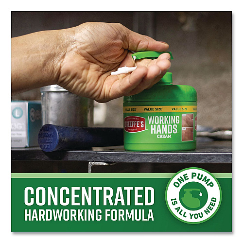 O'Keeffe's Working Hands Hand Cream, 10 oz Pump Bottle, 2/Carton (116639)