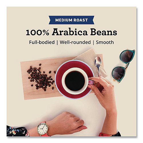 Seattle's Best Level 3 Whole Bean Coffee, 12 oz Pack, 6/Carton (11008570EA)