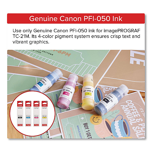 Canon imagePROGRAF TC-21M, 24" Wireless Wide Format Inkjet Printer (7058C002)