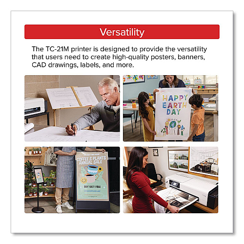 Canon imagePROGRAF TC-21M, 24" Wireless Wide Format Inkjet Printer (7058C002)