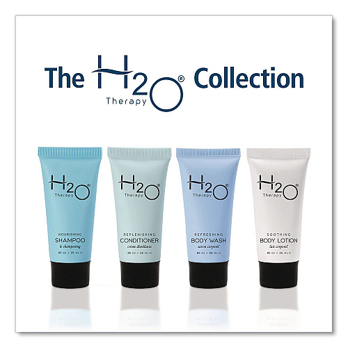 Diversified Hospitality Solutions H2O Therapy Conditioner Single Use, White Tea and Lemongrass, 0.85 oz Tube, 300/Carton (007064)
