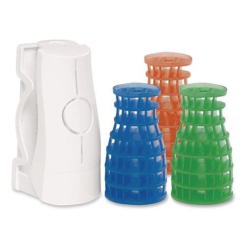 Boardwalk Solid Air Freshener Dispenser, 2.62 x 2.75 x 5.5, White (AIRDSP)