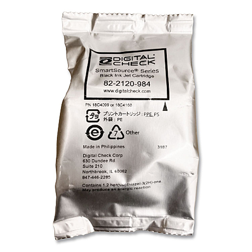 Digital Check 822120984 MICR High-Yield Ink, Black