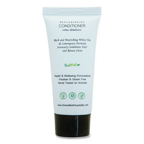 Diversified Hospitality Solutions H2O Therapy Conditioner Single Use, White Tea and Lemongrass, 0.85 oz Tube, 300/Carton (007064)