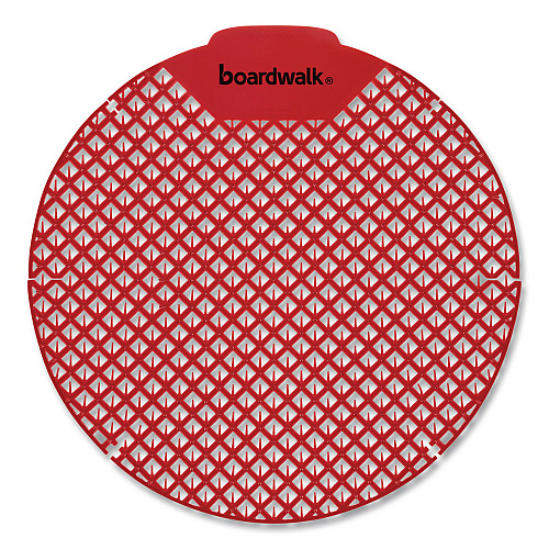 Boardwalk Urinal Screen, Cherry Scent, Red, 1.8 oz, Dozen (1008)