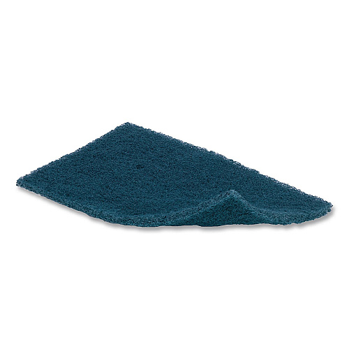 Boardwalk Medium-Duty Scrub Pad, 4.62 x 10, Blue, 10/Carton (402B)