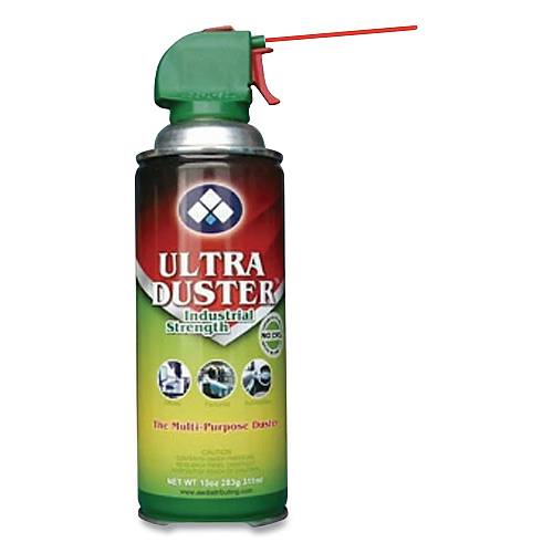 Ultra Duster Industrial Strength Compressed Air Duster Cleaner, 10 oz Can, 2/Pack (UDS10P2)